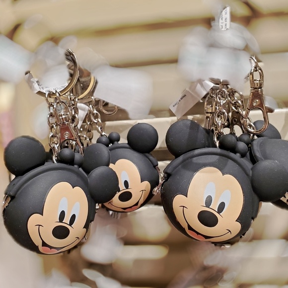 Disney Accessories Disney Parks Mickey Coin Purse Keychain Poshmark